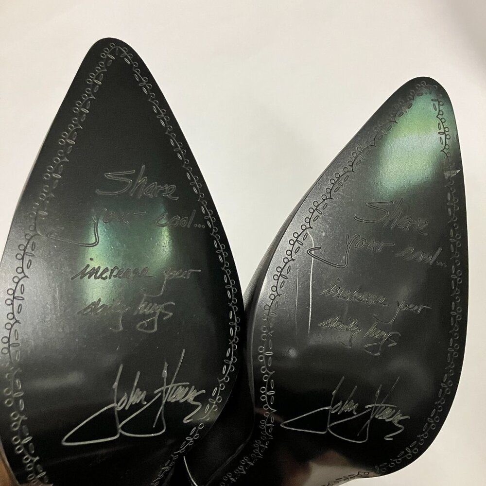 *BRAND NEW!* Fluevog 2017 Deliverance LU Boots, Black, Size 9.5 (best for 8.5)! - Picture 9 of 11